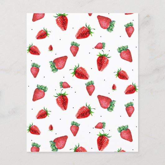 Aardbei Verjaardag Tijd Capsule Note (Achterkant)