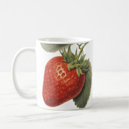 Aardbei vintage koffiemok
