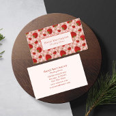 Aardbei Visitekaartje  Schattige