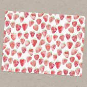 Aardbei-Waterverf Tissuepapier