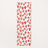 Aardbei-Waterverf Yogamat (Voorkant)