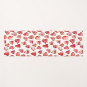 Aardbei-Waterverf Yogamat (Voorkant (horizontaal))