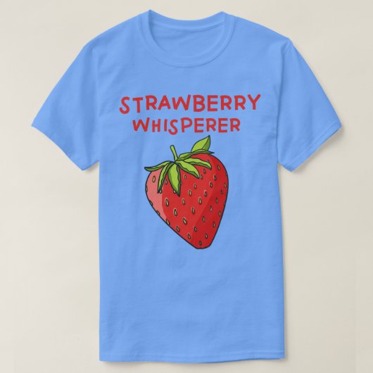 Aardbei Whisperer 2 T-shirt (Design voorkant)