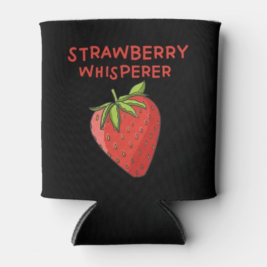 Aardbei Whisperer Blikjeskoeler (Voorkant)