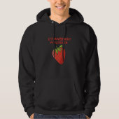 Aardbei Whisperer Hoodie (Voorkant)