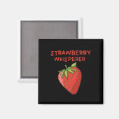 Aardbei Whisperer Magneet (Voorkant / Achterkant)