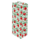 Aardbei Wijn Cadeautas (Voorkant Gekanteld)