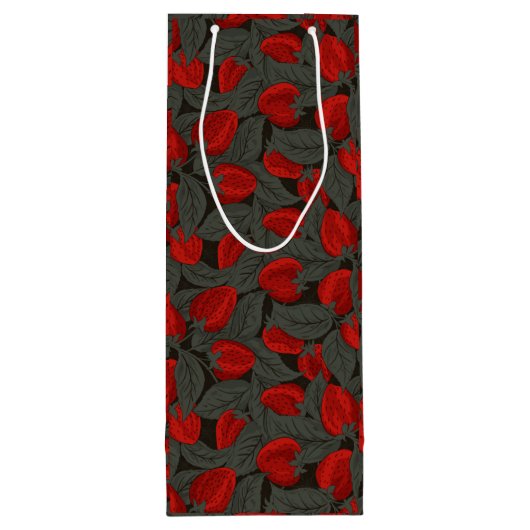 Aardbei Wijn Cadeautas (Achterkant)