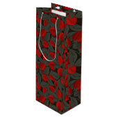 Aardbei Wijn Cadeautas (Voorkant Gekanteld)