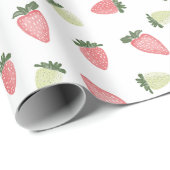 Aardbei worp cadeaupapier (Rol Hoek)