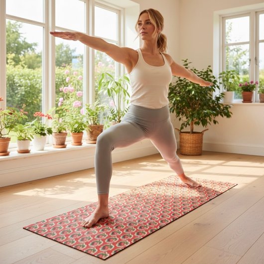aardbei Yoga Mat
