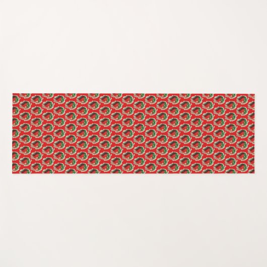 aardbei Yoga Mat (Voorkant (horizontaal))