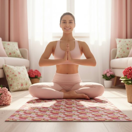 Aardbei Yogamat
