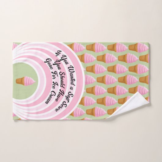 Aardbei zacht serveren Pickleball zoet roze groen Handdoek (Handdoek)