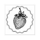 Aardbei Zelfinktende Stempel (Design)