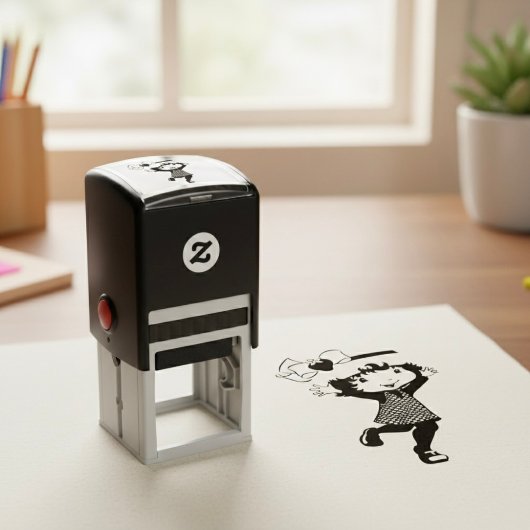 Aardbei Zelfinktende Stempel