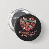 Aardbei Zoete Kinderen Valentijnsdag Ronde Button 5,7 Cm (Voorkant /achterkant)