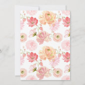 aardbei | Zomer Baby shower Kaart (Achterkant)