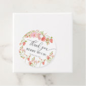 Aardbei | Zomer Bruiloftssalon  Bedankjes Labels (In situ)