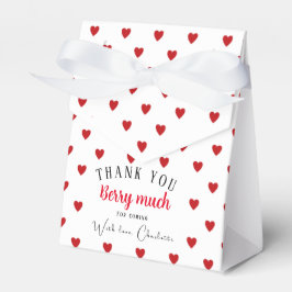 Aardbei Zomer Party Dank u gunst doos Bedankdoosjes