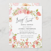 aardbei | Zomer Vrijgezellenfeest Kaart (Voorkant / Achterkant)