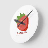 Aardbei Zomerfrisheid Ronde Klok (Hoek)