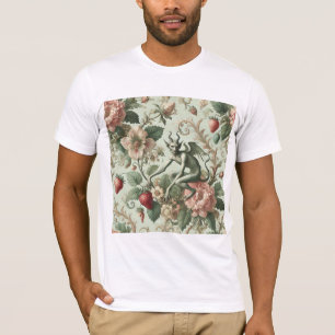 Aardbei Zonden – Gothische Draagbare Kunst T-shirt