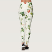 Aardbeibladeren Tuin Leggings (Achterkant)