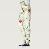 Aardbeibladeren Tuin Leggings (Links)