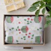 Aardbeibloemen Aardbeivelden Bes Eerst Tissuepapier (Geschenk)