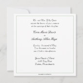 Aardbeibloemen | Bewaar de datum Save The Date (Achterkant)