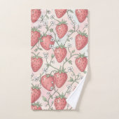 Aardbeibloesem Pastel Bad Handdoek (Handdoek)