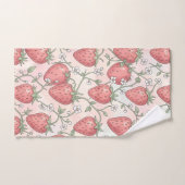 Aardbeibloesem Pastel Bad Handdoek (Handdoek)