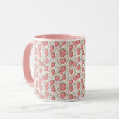 Aardbeibloesem Pastel Mok (Voorkant links)