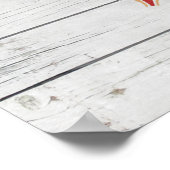 Aardbeice crème poster (Hoek)