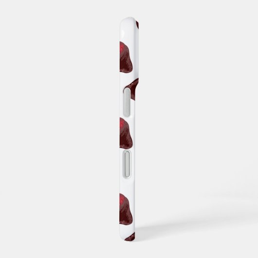 aardbeichocolade iPhone 16 hoesje (Rechterkant)