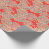 Aardbeicocktail Inpakpapier (Hoek)