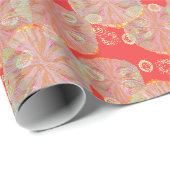Aardbeicocktail Inpakpapier (Rol Hoek)