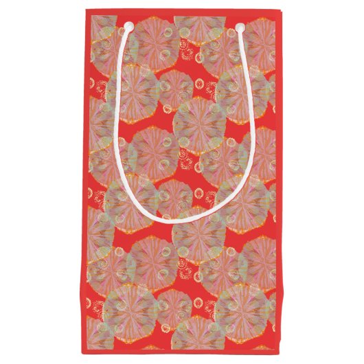 Aardbeicocktailcadeautas (Diverse Maten) Klein Cadeauzakje (Voorkant)