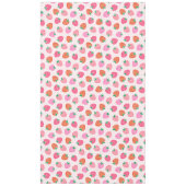Aardbeicontroles - Roze en Rood Tafelkleed (Voorkant)
