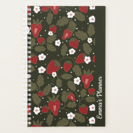 Aardbeiden planner | aanpasbare cute planner