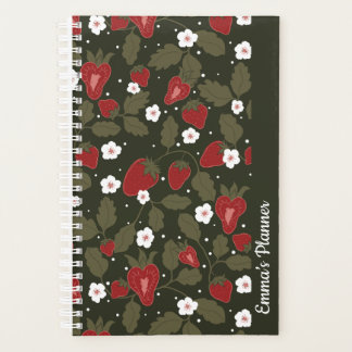 Aardbeiden planner | aanpasbare cute planner