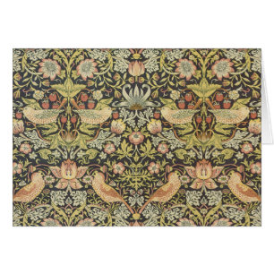 Aardbeidieven door William Morris, Vintage Kunst