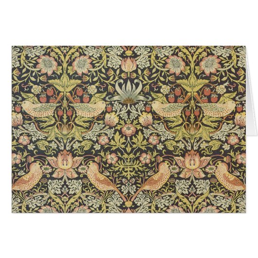 Aardbeidieven door William Morris, Vintage Kunst (Voorkant Horizontaal)
