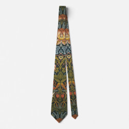 Aardbeidieven door William Morris, Vintage Kunst Stropdas