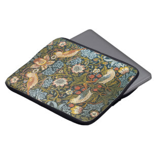 Aardbeidieven van William Morris, Vintage Kunst Laptop Sleeve