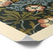 Aardbeidieven van William Morris, Vintage Kunst Poster (Hoek)