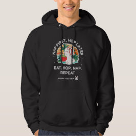 Aardbeidroomkonijn Hoodie