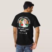 Aardbeidroomkonijn T-shirt (Achterkant volledig)