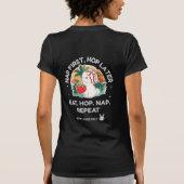 Aardbeidroomkonijn T-shirt (Achterkant)